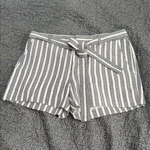 NWOT Striped Gray Shorts